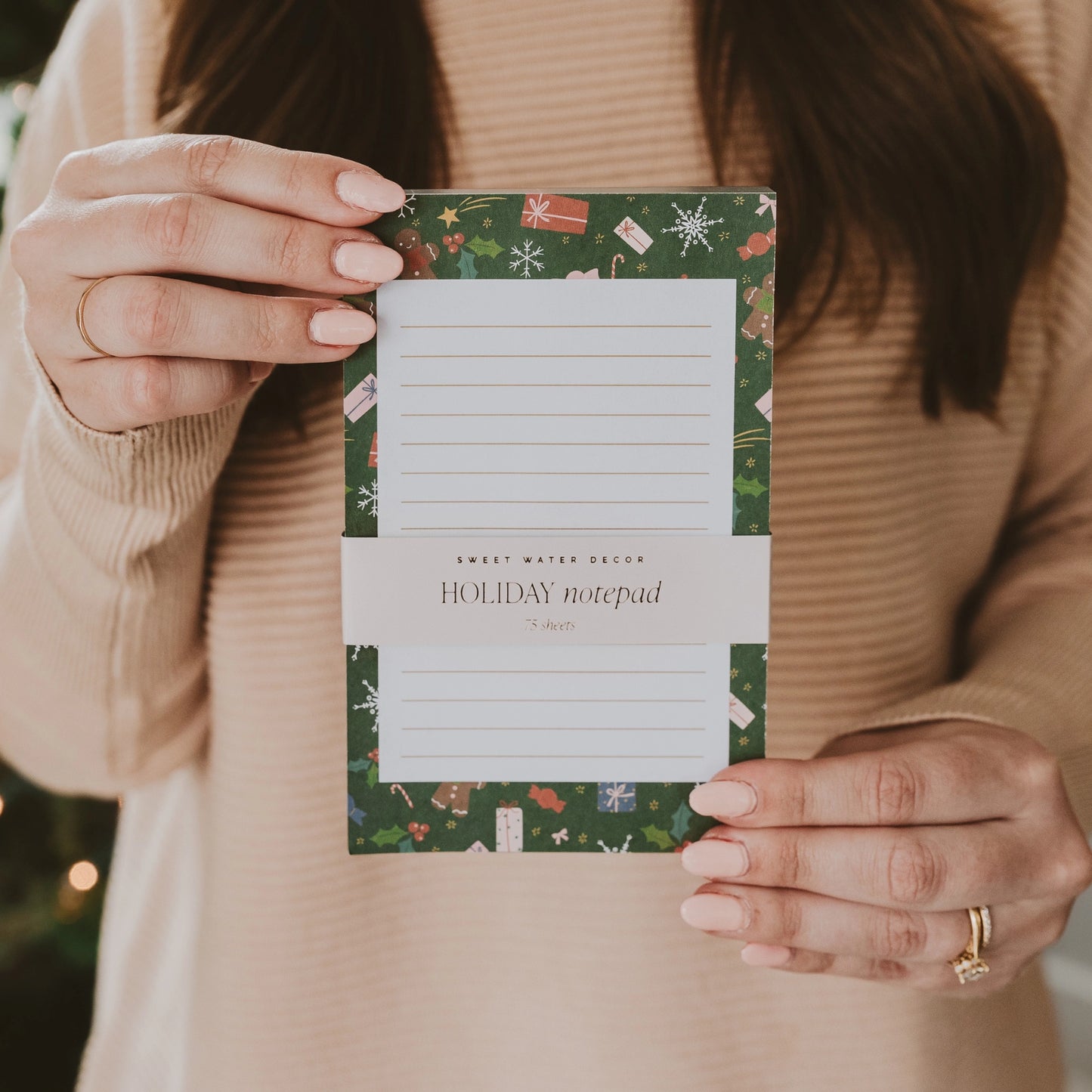 Holiday Notepad | Sweetwater Decor
