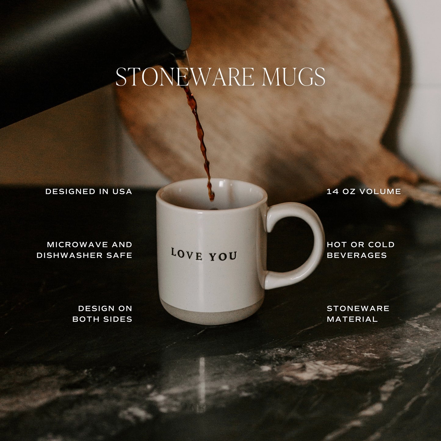 Fa La La La La Stoneware Mug | Sweetwater Decor
