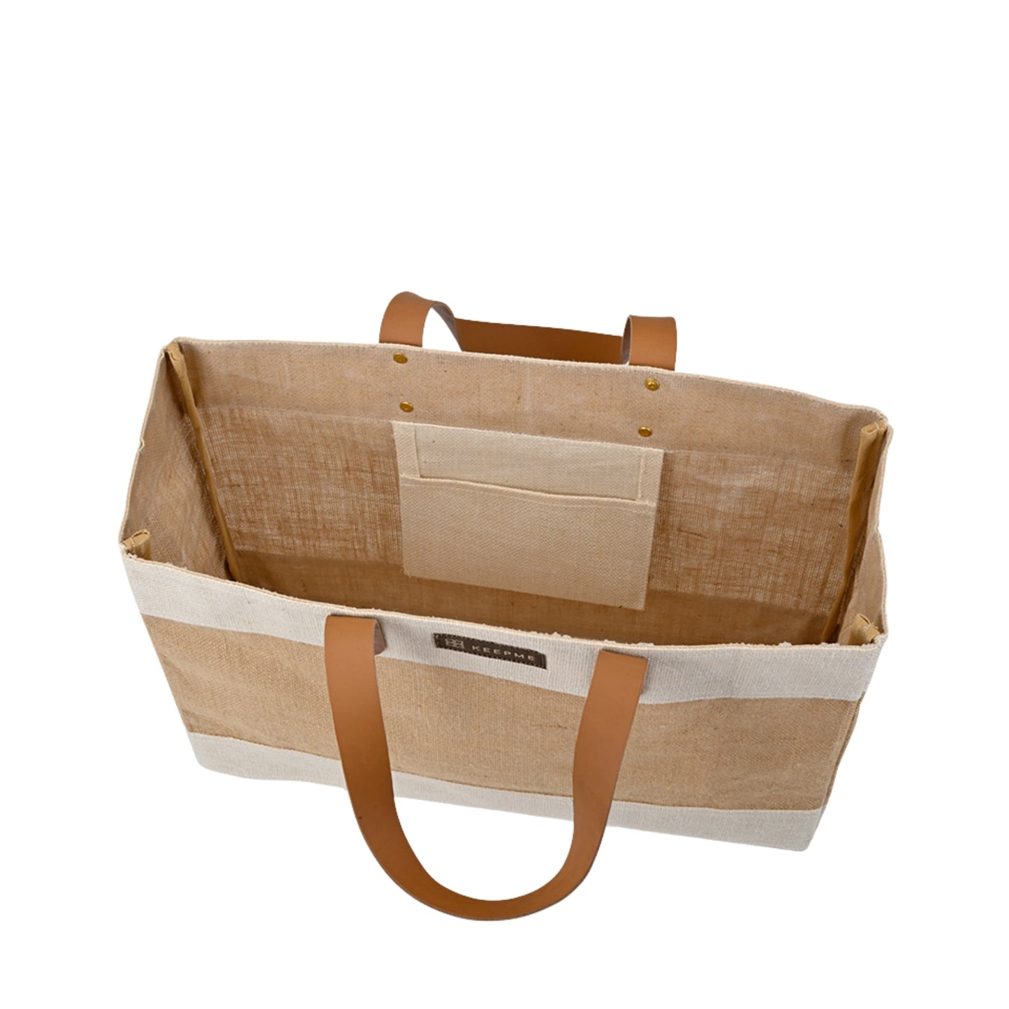 Jute Reusable Large Tote Bag