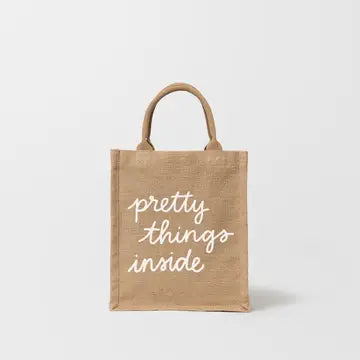 Pretty Little Things Inside | Reusable Medium Gift Tote Shopper