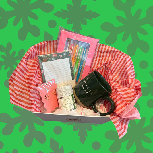 Holiday Gift-Basket with 14k Plated Jewelry