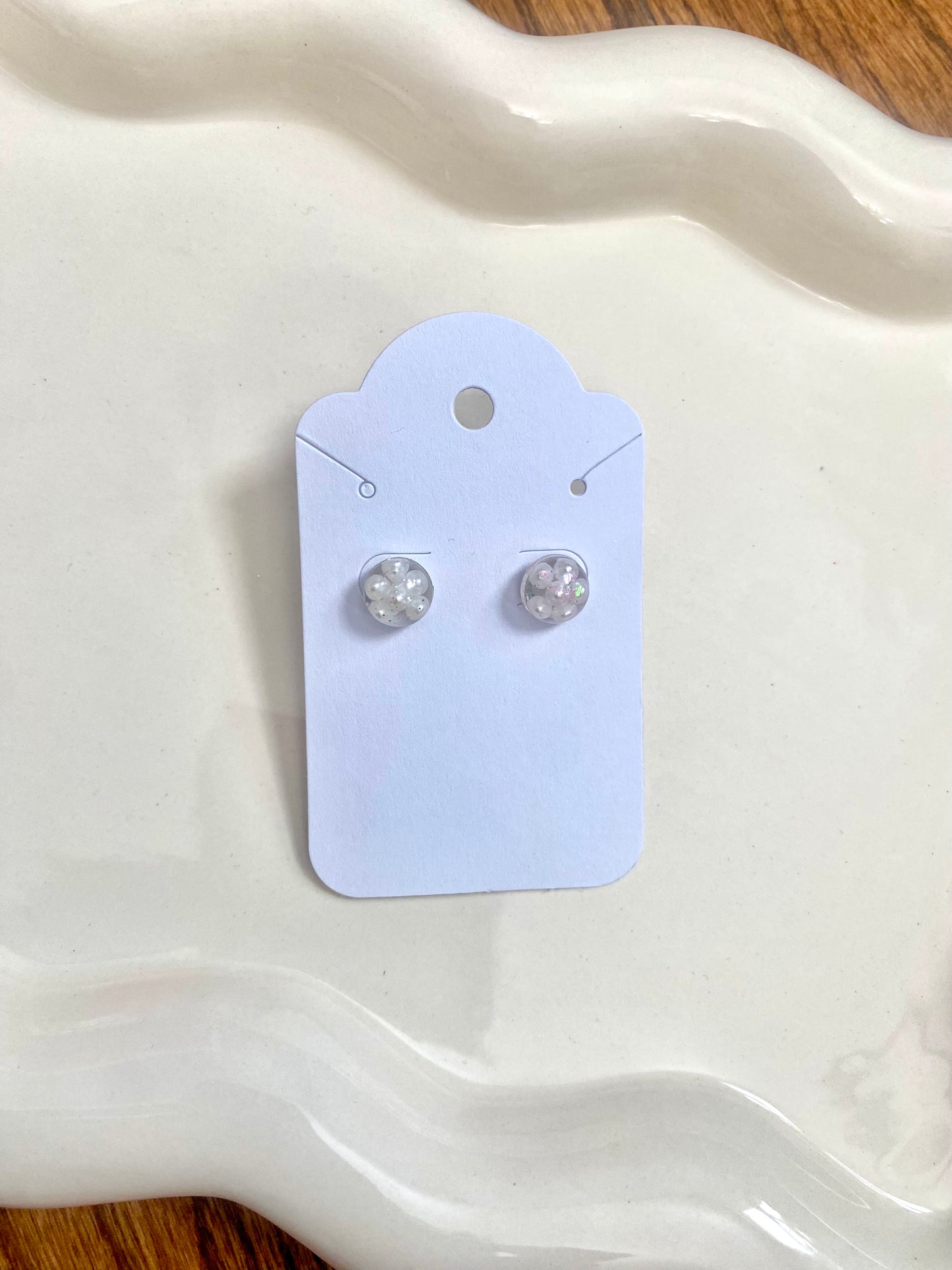 Pearl Inspired Earrings | Hypoallergenic