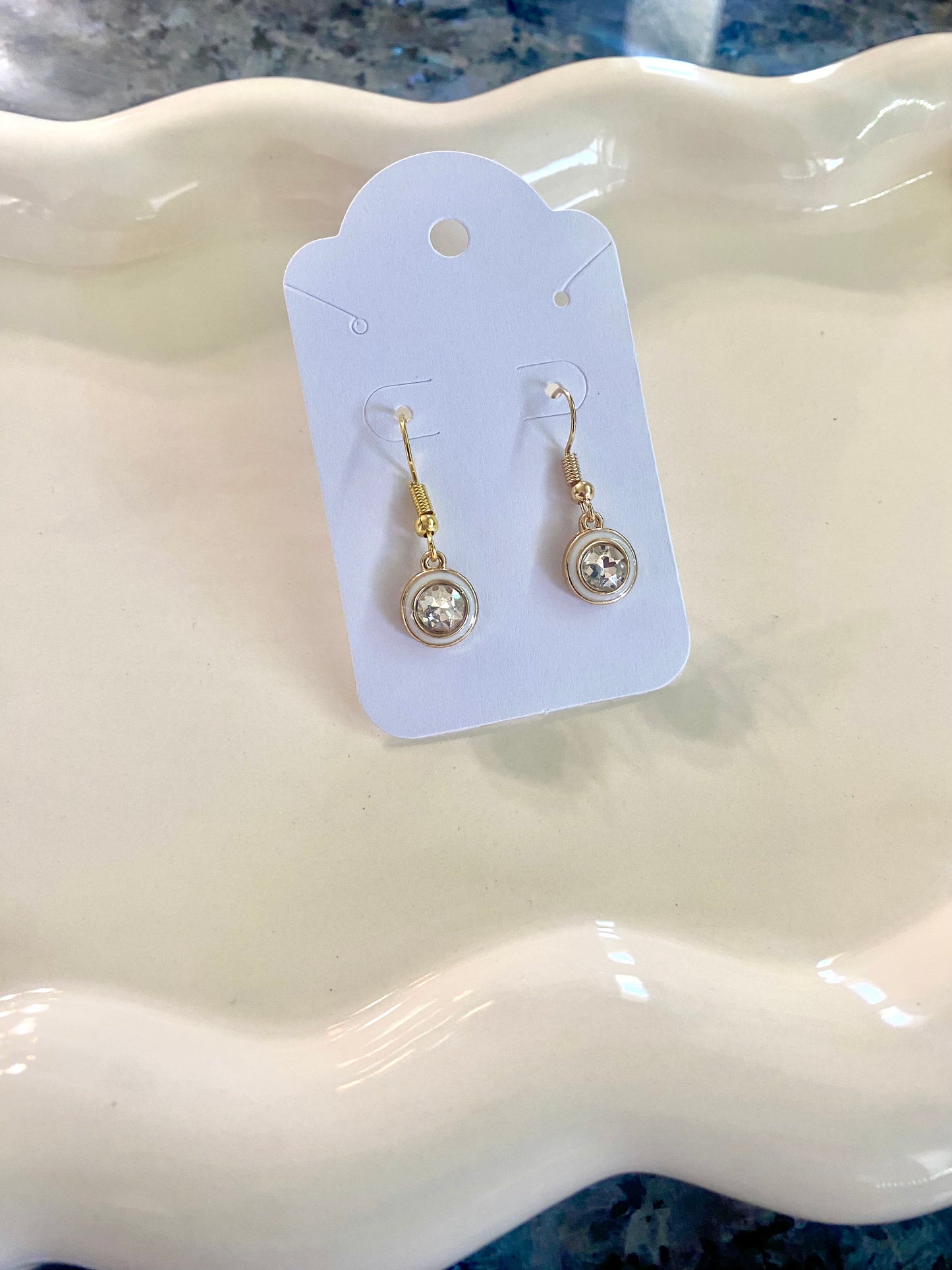 Gold Drop Earrings | Hypoallergenic