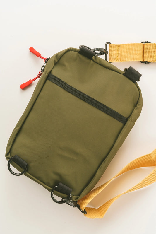 Recycled Crossbody Bag - Olive/Khaki | Keep Nature Wild