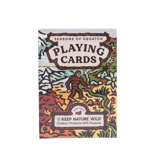 Sasquatch Playing Cards - 52 Card Deck | Keep Nature Wild