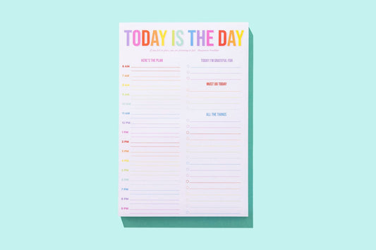 Daily Planner - Today is The Day | Taylor Elliott Designs