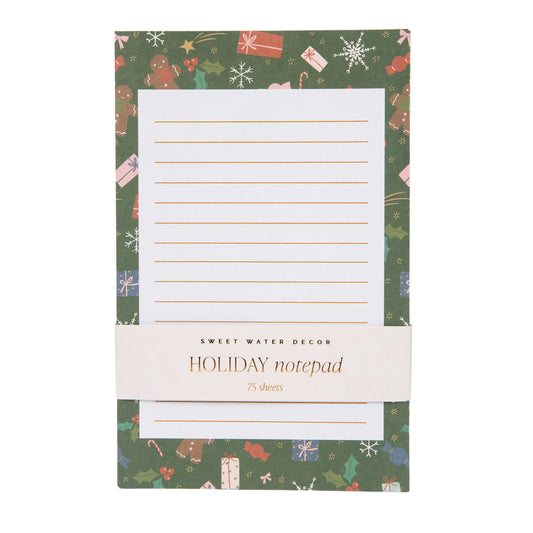 Holiday Notepad | Sweetwater Decor