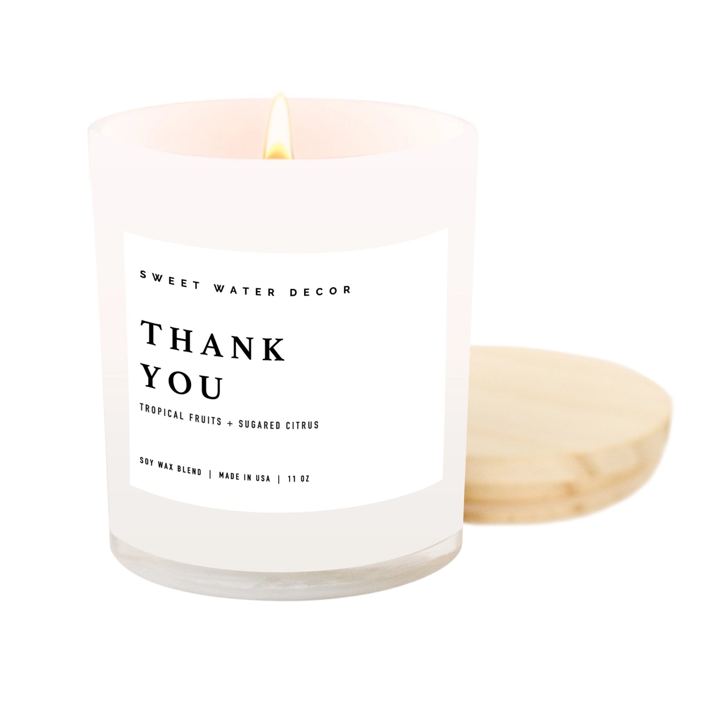 Thank You Candle - Soy Candle | Sweetwater Decor
