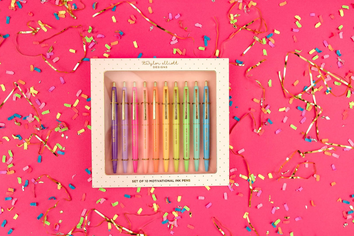 Goal Getter Pen Set - 10 Pens! | Taylor Elliott Designs